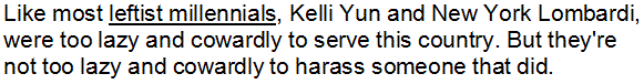 kelli-yun-harasses-veteran-too-cowardly-to-serve-herself.gif